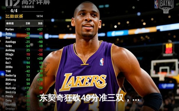 东契奇狂砍49分准三双，独行侠加时险胜快船扳平系列赛 - 4